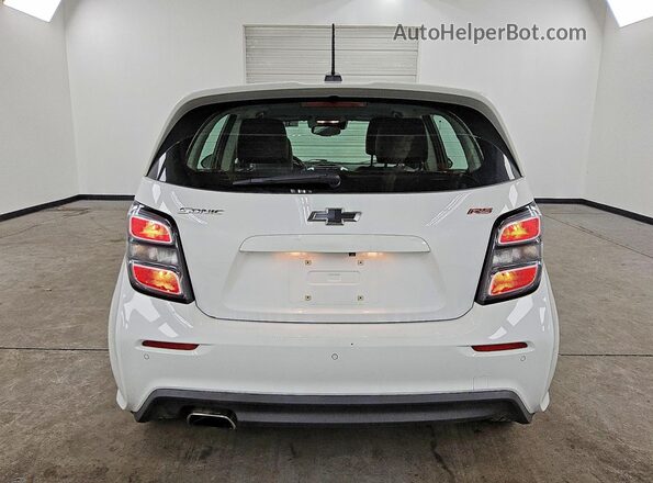 1G1JF6SB7L4100669 2020 CHEVROLET SONIC White Vista trasera