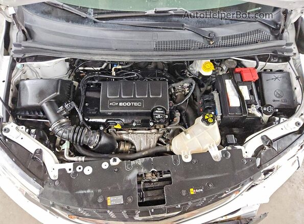 1G1JF6SB7L4100669 2020 CHEVROLET SONIC White Vista interior trasera