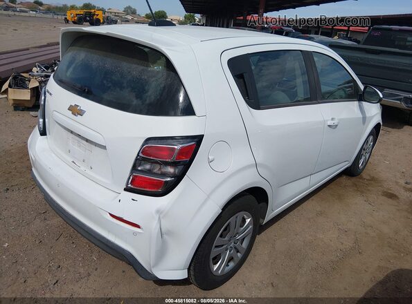 1G1JG6SB4L4115269 2020 CHEVROLET SONIC White Tył prawy