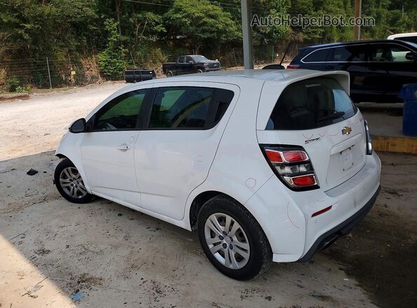 1G1JG6SB8K4124930 2019 CHEVROLET SONIC White Задня ліва чверть