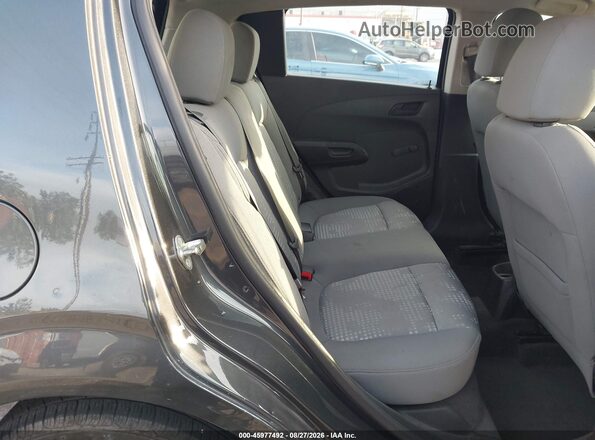 1G1JG6SB8L4127912 2020 CHEVROLET SONIC Brown Vista de la etiqueta del VIN