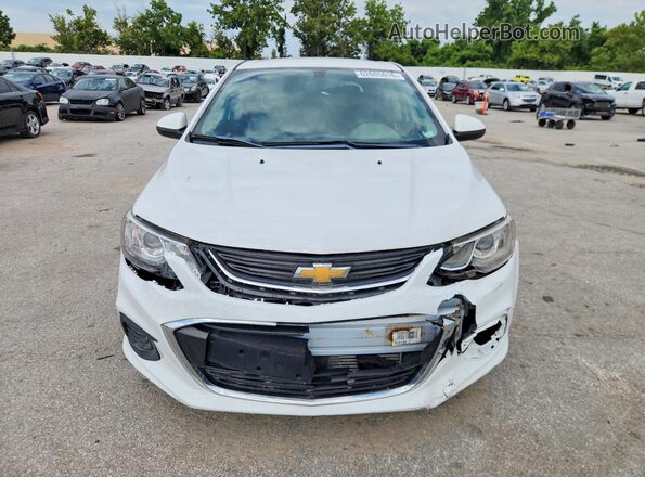 1G1JG6SB9K4142918 2019 CHEVROLET SONIC White Widok z przodu