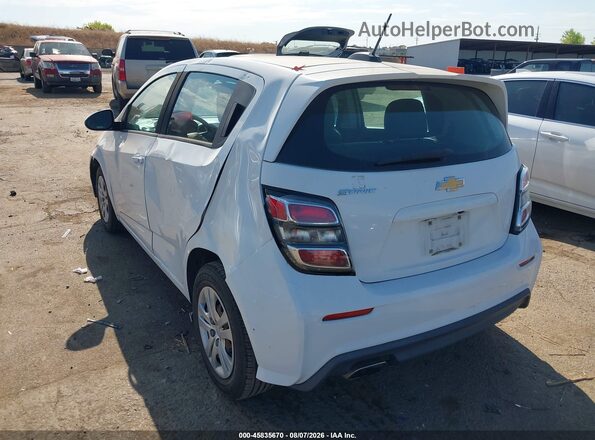 1G1JG6SH1H4176655 2017 CHEVROLET SONIC White Trasero izquierdo