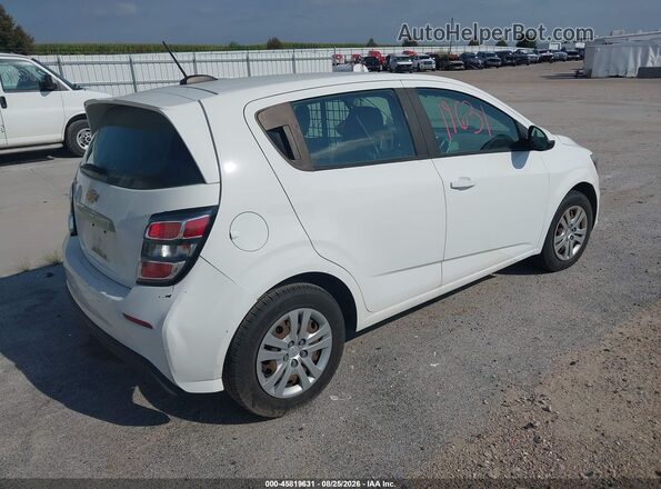 1G1JG6SH3J4133568 2018 CHEVROLET SONIC White Задня права чверть