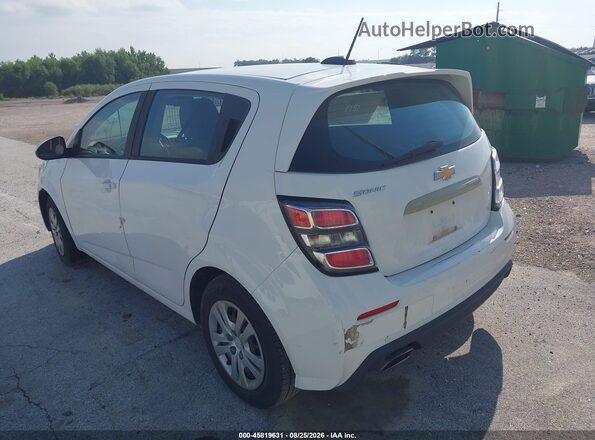 1G1JG6SH3J4133568 2018 CHEVROLET SONIC White Задня ліва чверть