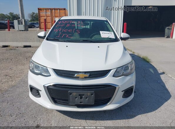 1G1JG6SH3J4133568 2018 CHEVROLET SONIC White Вид задньої частини салону