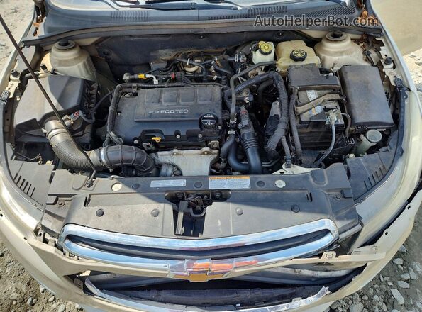 1G1PC5SB7F7292868 2015 CHEVROLET CRUZE Cream უკანა სალონის ხედი