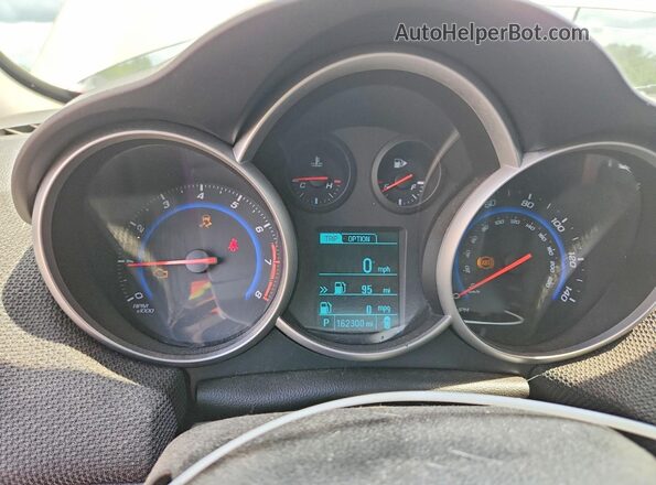 1G1PC5SB7F7292868 2015 CHEVROLET CRUZE Cream ხელსაწყოთა პანელის ხედი