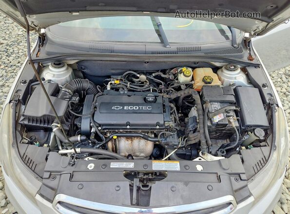1G1PC5SG4G7112002 2016 CHEVROLET CRUZE Silver Вид задньої частини салону