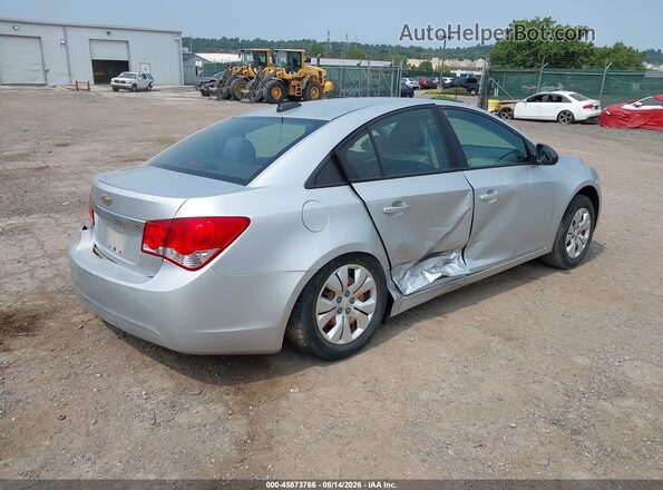 1G1PC5SG7G7200591 2016 CHEVROLET CRUZE Silver უკანა მარჯვენა