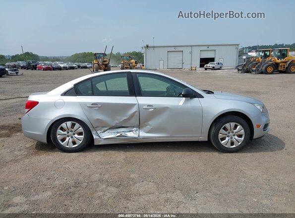 1G1PC5SG7G7200591 2016 CHEVROLET CRUZE Silver უკანა სალონის ხედი