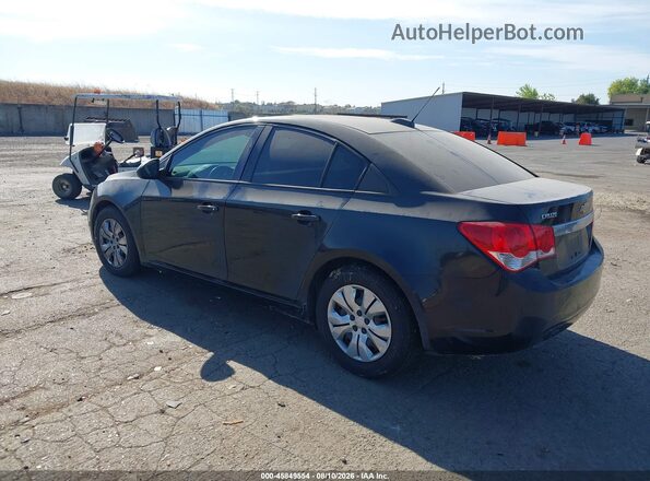 1G1PC5SG9G7170834 2016 CHEVROLET CRUZE Black Հետևի ձախ