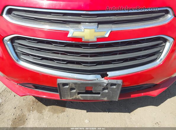 1G1PC5SG9G7188699 2016 CHEVROLET CRUZE Red Widok zestawu wskaźników