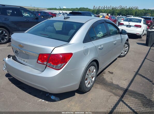1G1PC5SH1G7212387 2016 CHEVROLET CRUZE Серебряный Задняя правая четверть