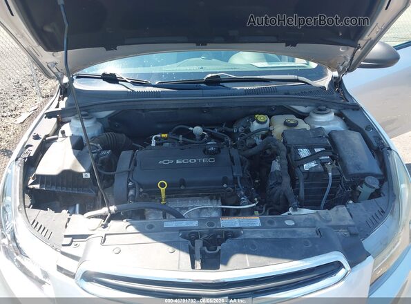 1G1PC5SH1G7212387 2016 CHEVROLET CRUZE Серебряный Вид сзади