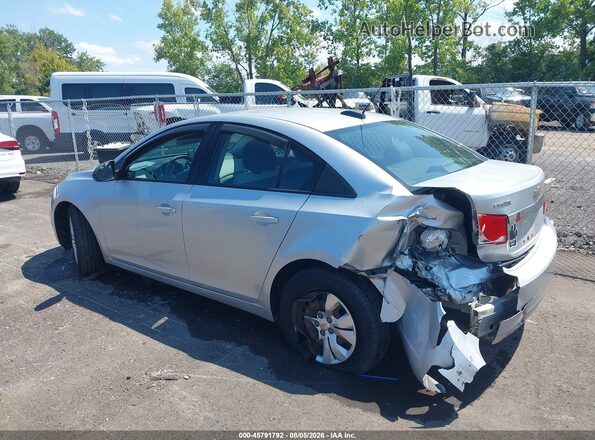 1G1PC5SH1G7212387 2016 CHEVROLET CRUZE Серебряный Задняя левая четверть