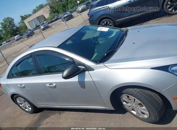 1G1PC5SH1G7212387 2016 CHEVROLET CRUZE Серебряный Вид задней части салона
