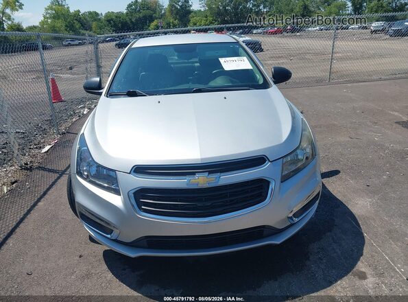 1G1PC5SH1G7212387 2016 CHEVROLET CRUZE Серебряный Вид щитка приборов