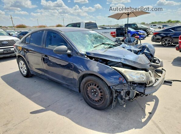 1G1PC5SH2G7149168 2016 CHEVROLET CRUZE Blue Front right
