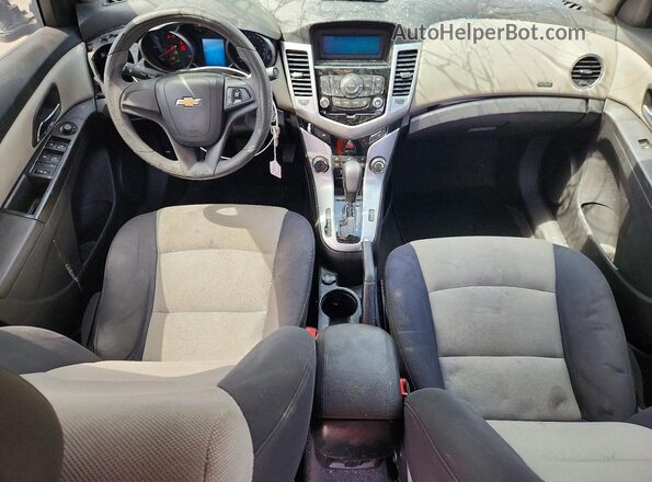 1G1PC5SH2G7149168 2016 CHEVROLET CRUZE Blue Dashboard view