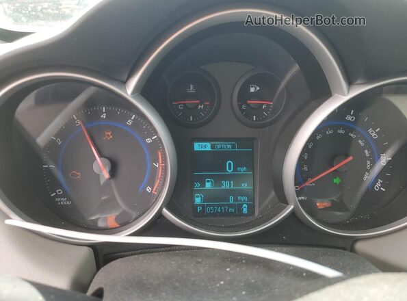 1G1PC5SH2G7182395 2016 CHEVROLET CRUZE Угольный Вид щитка приборов