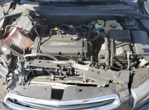 1G1PC5SH2G7182395 2016 CHEVROLET CRUZE Угольный Вид задней части салона