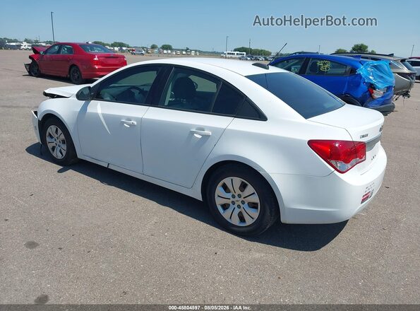 1G1PC5SH3G7106538 2016 CHEVROLET CRUZE White უკანა მარცხენა