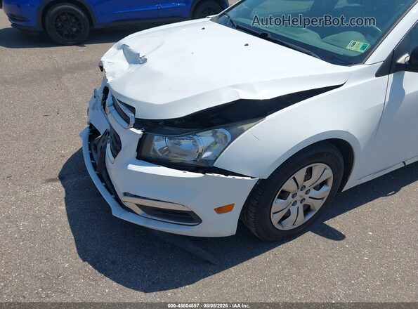 1G1PC5SH3G7106538 2016 CHEVROLET CRUZE White წინა ხედი
