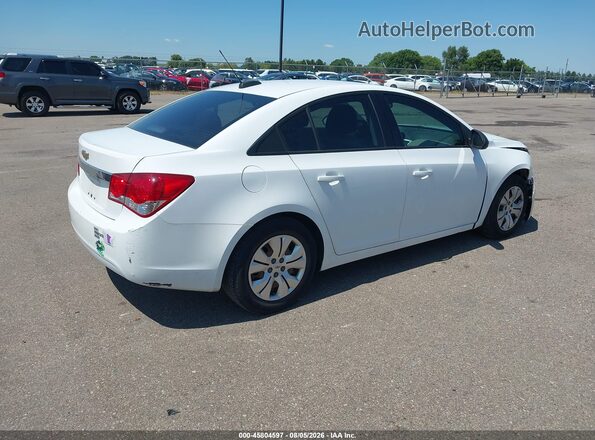 1G1PC5SH3G7106538 2016 CHEVROLET CRUZE White უკანა მარჯვენა