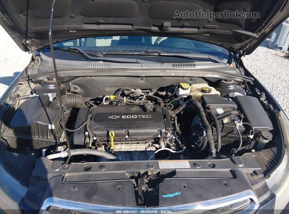 1G1PC5SH3G7176220 2016 CHEVROLET CRUZE Black უკანა ხედი