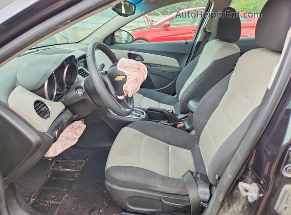 1G1PC5SH3G7180400 2016 CHEVROLET CRUZE Black Front interior view
