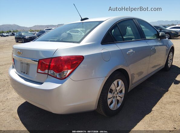 1G1PC5SH4G7197173 2016 CHEVROLET CRUZE Silver Задня права чверть