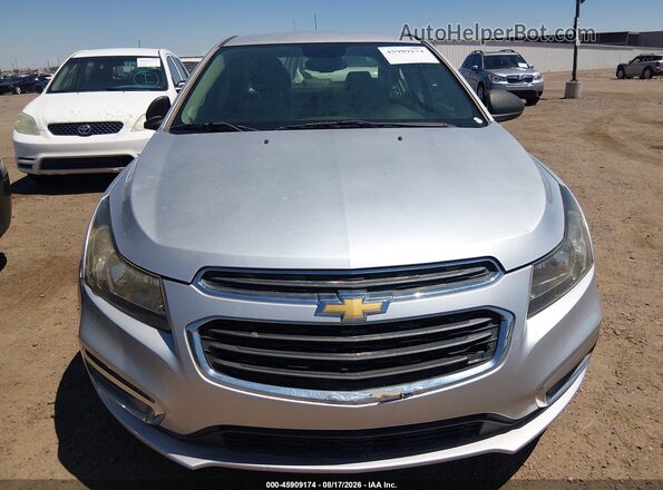 1G1PC5SH4G7197173 2016 CHEVROLET CRUZE Silver Вид спереду