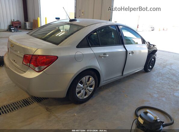 1G1PC5SH4G7219169 2016 CHEVROLET CRUZE Silver Задня права чверть