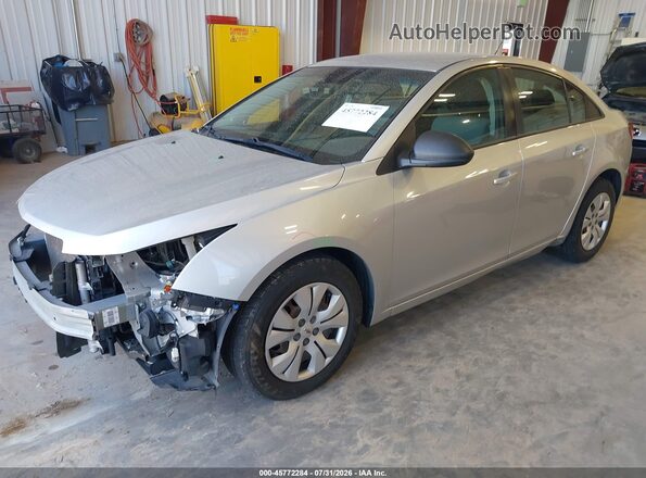 1G1PC5SH4G7219169 2016 CHEVROLET CRUZE Silver Передня ліва чверть