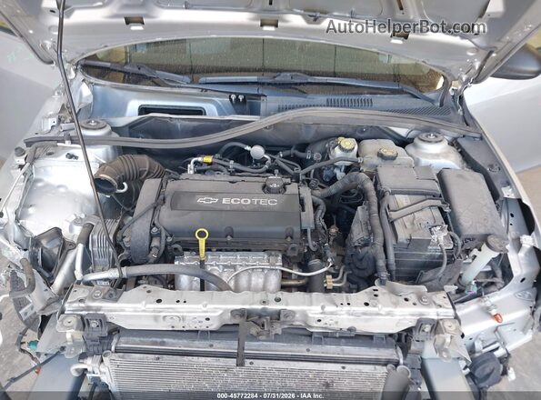 1G1PC5SH4G7219169 2016 CHEVROLET CRUZE Silver Вид ззаду