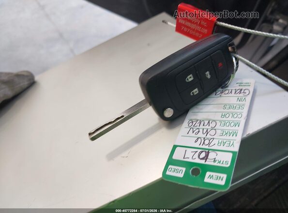 1G1PC5SH4G7219169 2016 CHEVROLET CRUZE Silver Вид панелі приладів