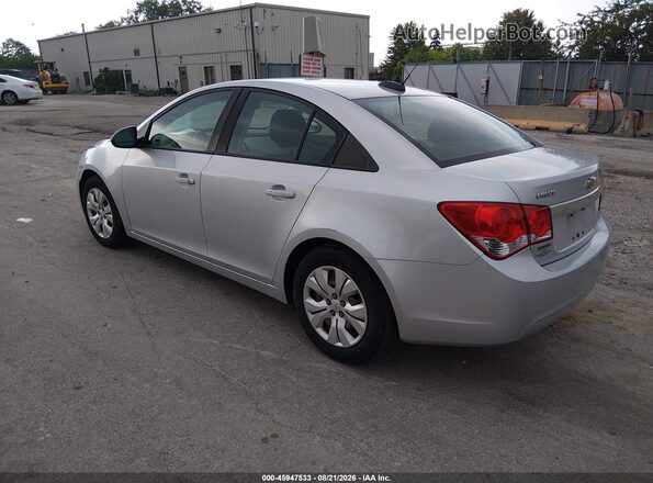 1G1PC5SH5G7188272 2016 CHEVROLET CRUZE Silver Rear left