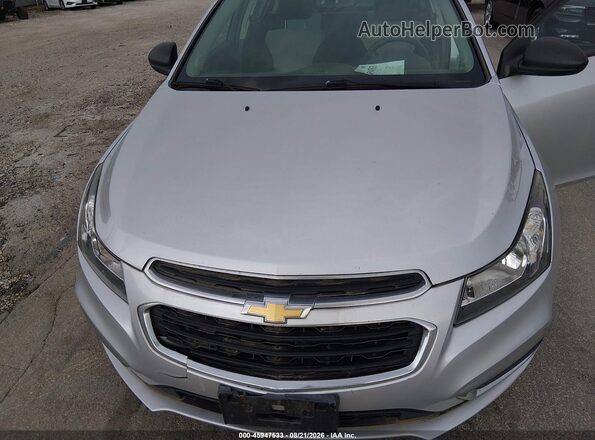 1G1PC5SH5G7188272 2016 CHEVROLET CRUZE Silver Front view