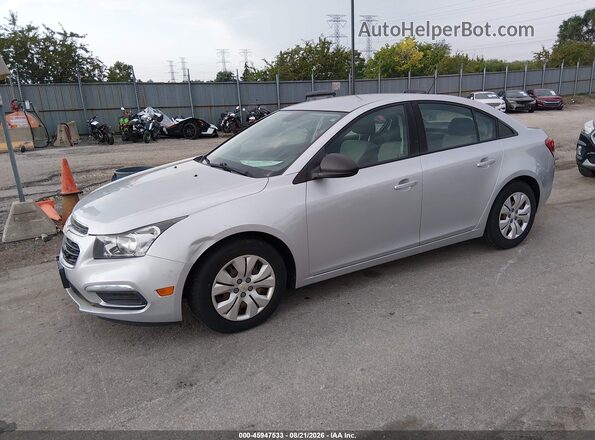 1G1PC5SH5G7188272 2016 CHEVROLET CRUZE Silver Front left
