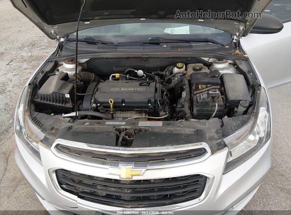 1G1PC5SH5G7188272 2016 CHEVROLET CRUZE Silver Rear view
