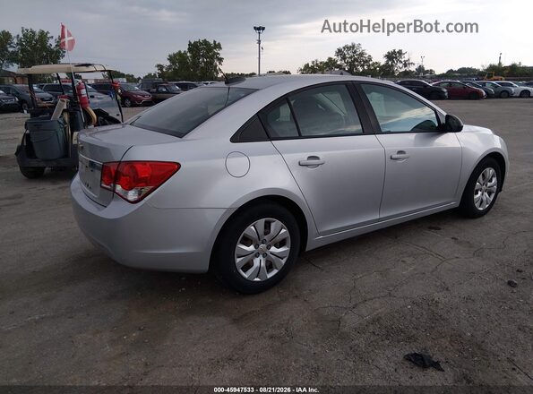 1G1PC5SH5G7188272 2016 CHEVROLET CRUZE Silver Rear right