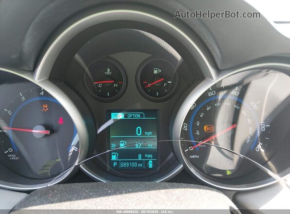 1G1PC5SH5G7216121 2016 CHEVROLET CRUZE Gray Հետևի նստատեղերի տեսք