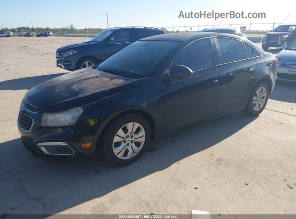 1G1PC5SHXG7216910 2016 CHEVROLET CRUZE Black წინა მარცხენა ხედი სამი მეოთხედიდან