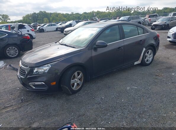 1G1PE5SB0G7156058 2016 CHEVROLET CRUZE Gray Vista tres cuartos delantera izquierda