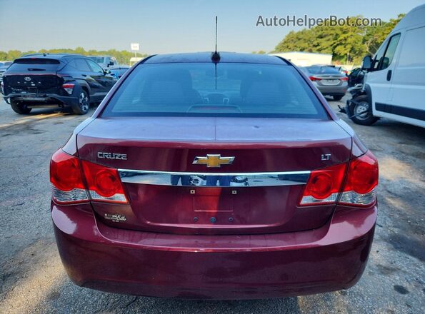 1G1PE5SB0G7169182 2016 CHEVROLET CRUZE Burgundy Widok z tyłu