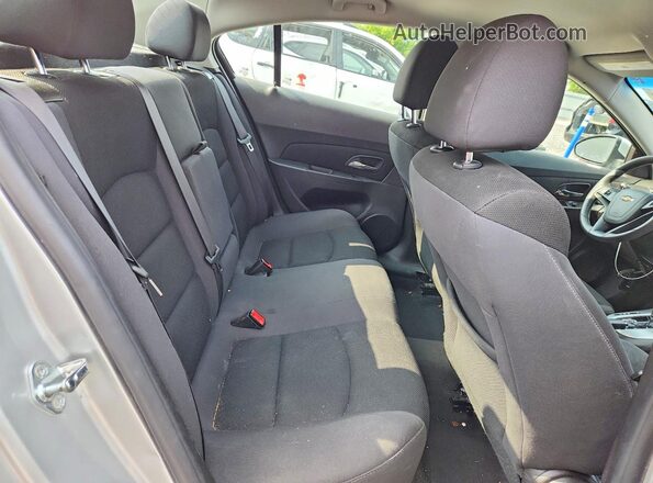 1G1PE5SB0G7180263 2016 CHEVROLET CRUZE Silver Вид задніх сидінь