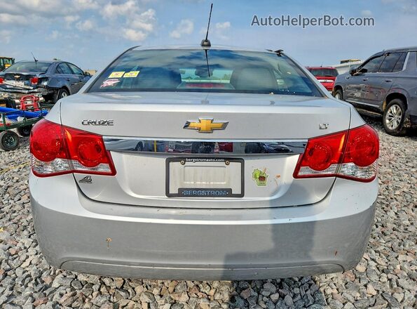 1G1PE5SB0G7180263 2016 CHEVROLET CRUZE Silver Вид ззаду