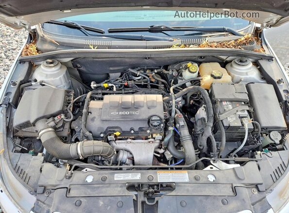 1G1PE5SB0G7180263 2016 CHEVROLET CRUZE Silver Вид задньої частини салону