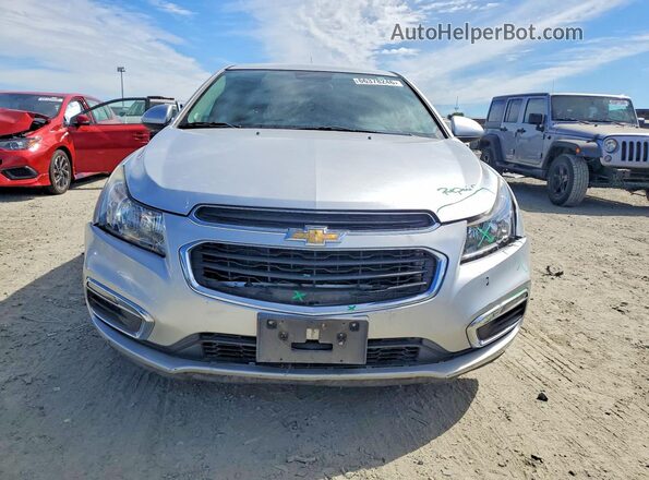 1G1PE5SB2G7161522 2016 CHEVROLET CRUZE Silver წინა ხედი